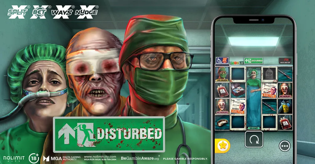 NOLIMIT CITY นำเสนอเกมสล็อตสุดแหวกแนว 'Disturbed'