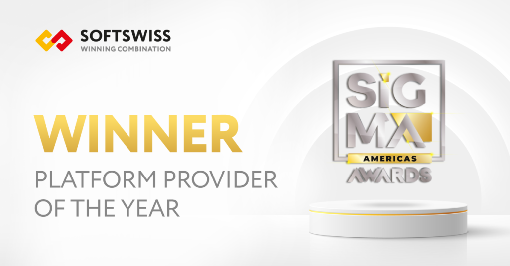 SOFTSWISS คว้ารางวัลแห่งปีที่ SiGMA Americas Award 2023