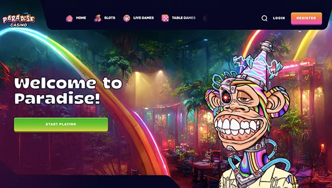 Paradise Online Casino เปิดตัวบนแพลตฟอร์ม Lion Gaming