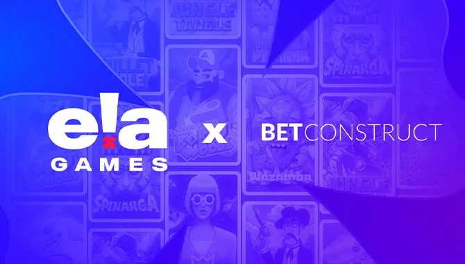 ELA Games ประกาศความร่วมมือกับ BetConstruct